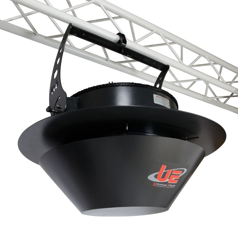 Universal Effect K 350 DMX striptease. Machine à confettis tombant